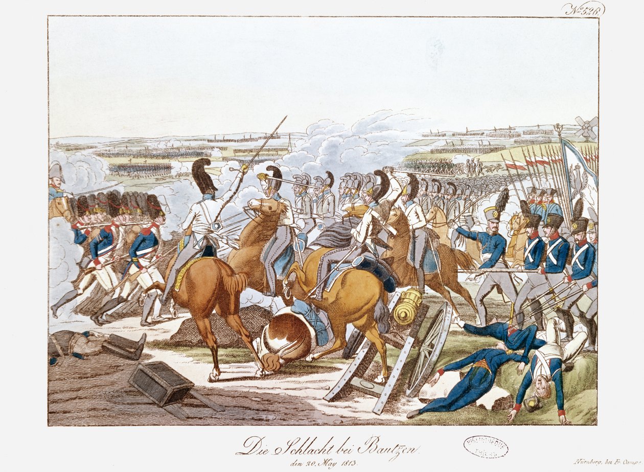 Slaget ved Bautzen, 20. maj 1813 af Friedrich Campe