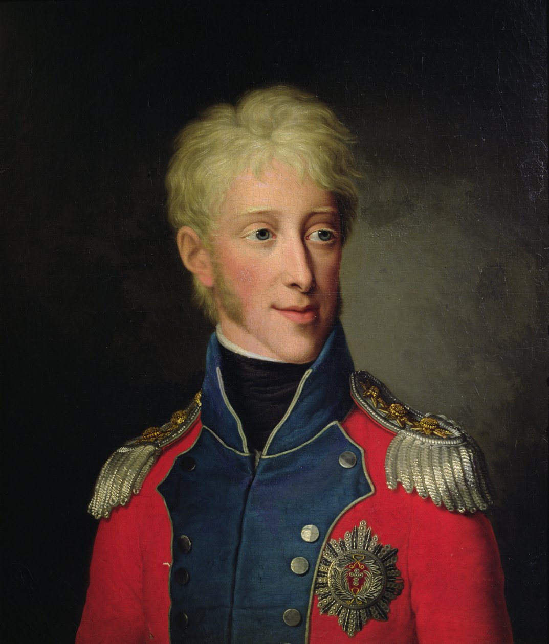 Frederik VI af Danmark, ca. 1810 (olie om bord) af Friedrich Carl Groger