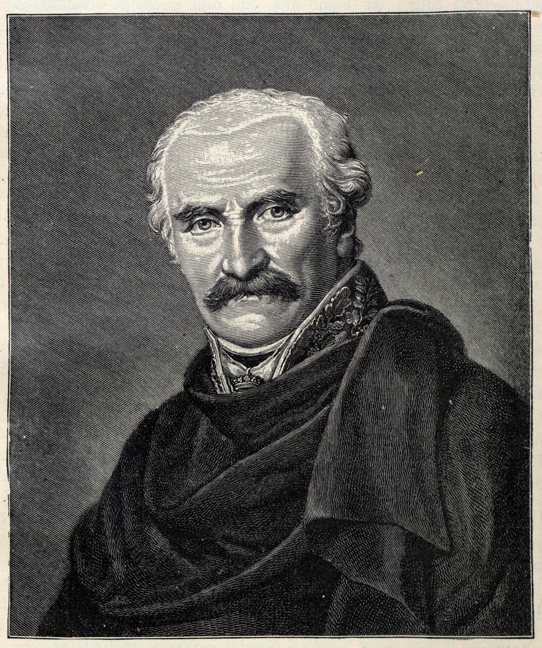 Portræt af Gebhard Leberecht von Blücher, Prins af Wahlstatt 1742-1819. af Friedrich Carl Groger