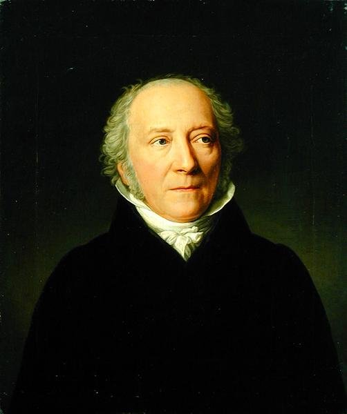 Portræt af Leonhard Wachter, 1820 af Friedrich Carl Groger