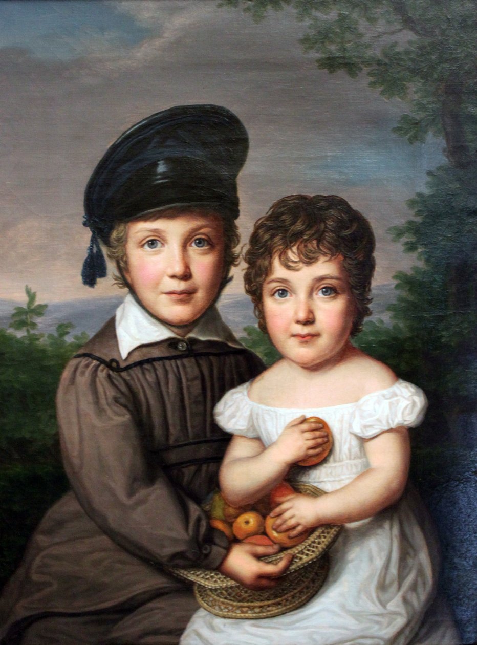 Portræt af Arnold Otto og Anna Meta Meyer af Friedrich Carl Groger