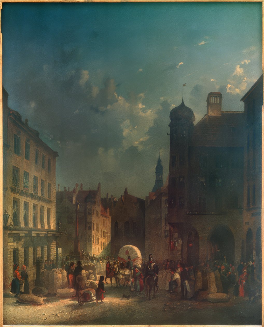 På rådhuset i München af Friedrich Eibner