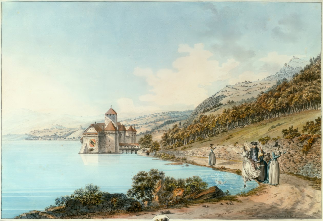 Chillon Slot af Friedrich Georg Wexelberg