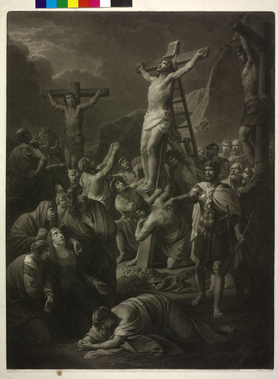 Korsfæstelse Christi af Friedrich Heinrich Fuger