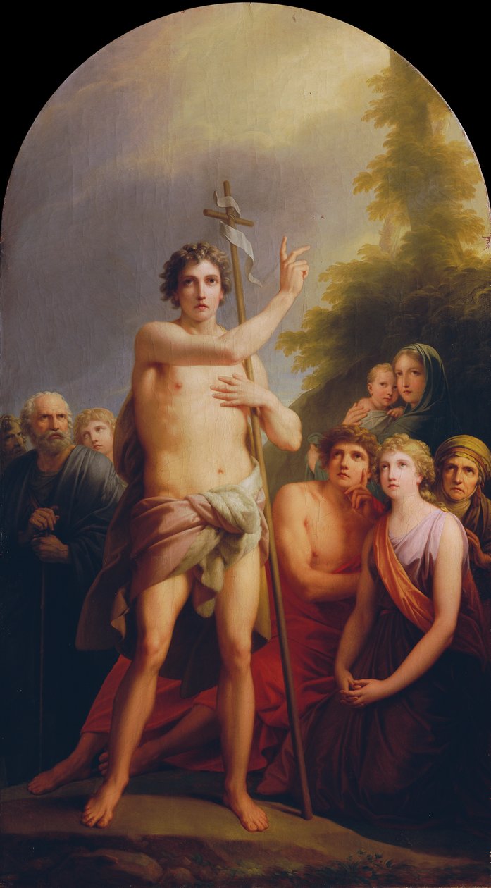 Sankt Johannes prædiker af Friedrich Heinrich Fuger