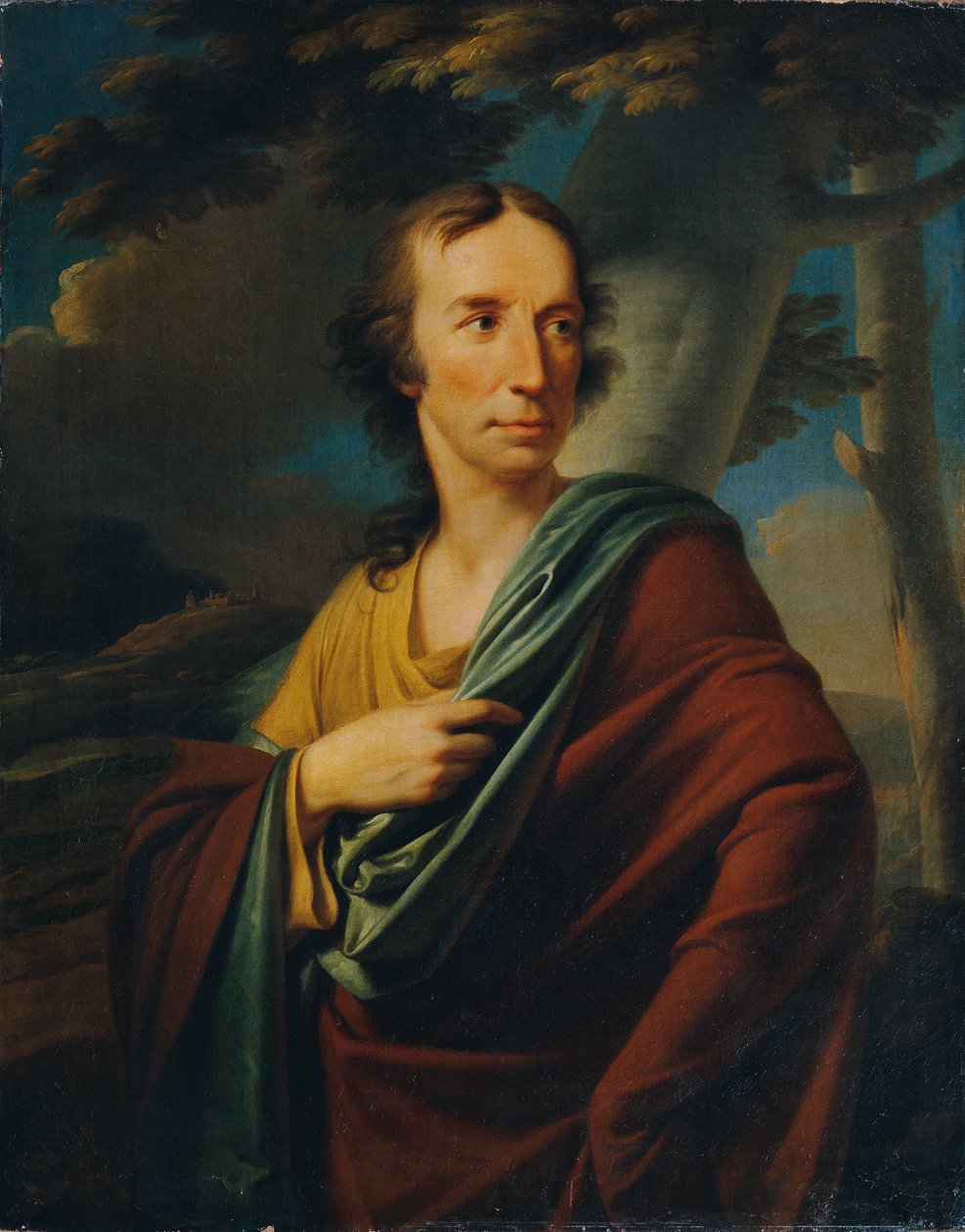 gentleman portræt af Friedrich Heinrich Fuger