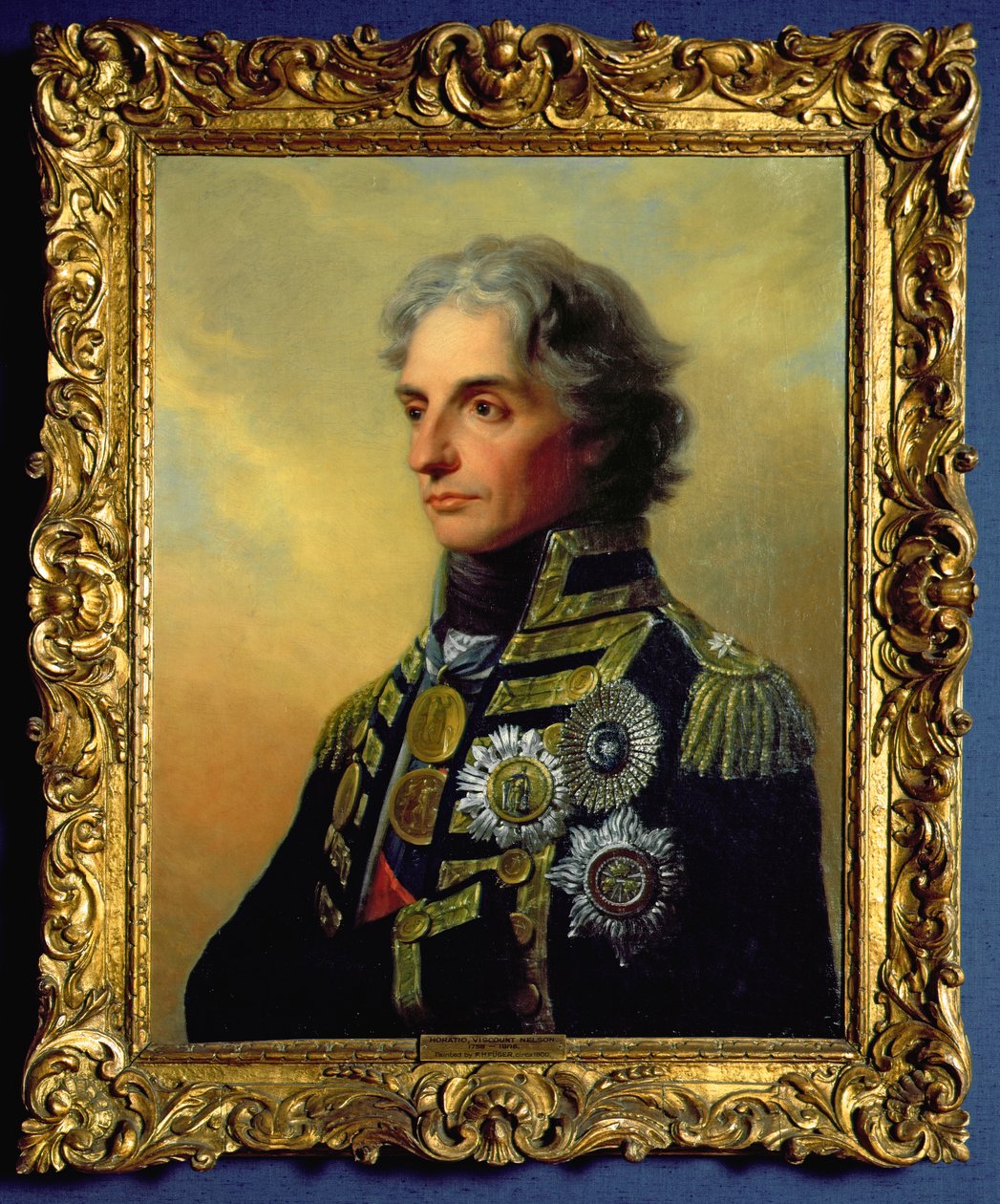 Portræt af Lord Horatio Nelson af Friedrich Heinrich Fuger