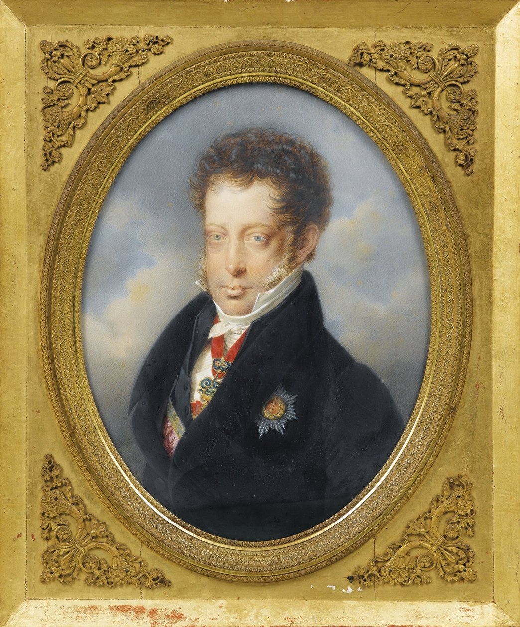 Ærkehertug Ludvig af Østrig 1784-1864, ca. 1823 af Friedrich Johan Gottlieb Lieder