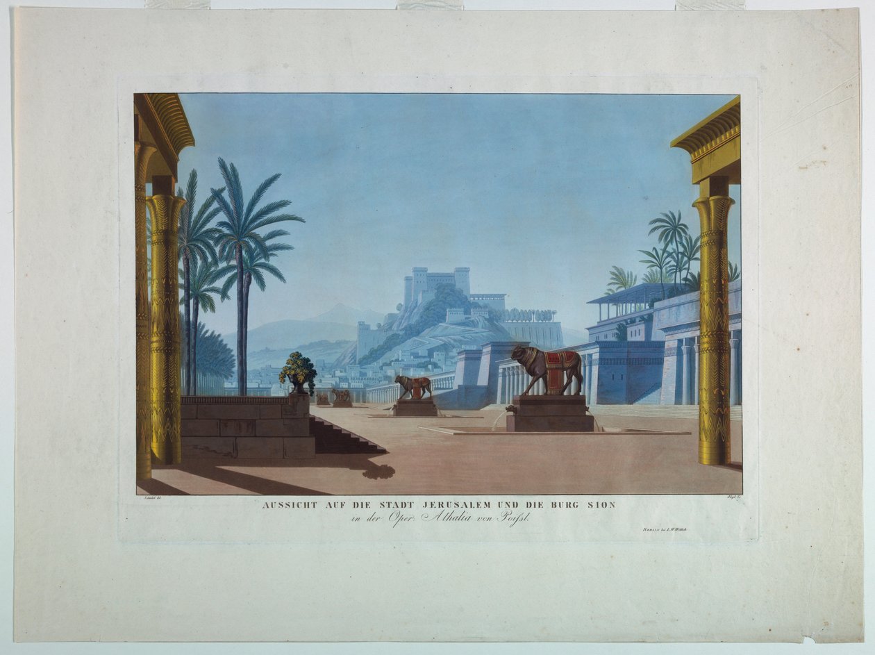 Scenedesign af Friedrich Jugel