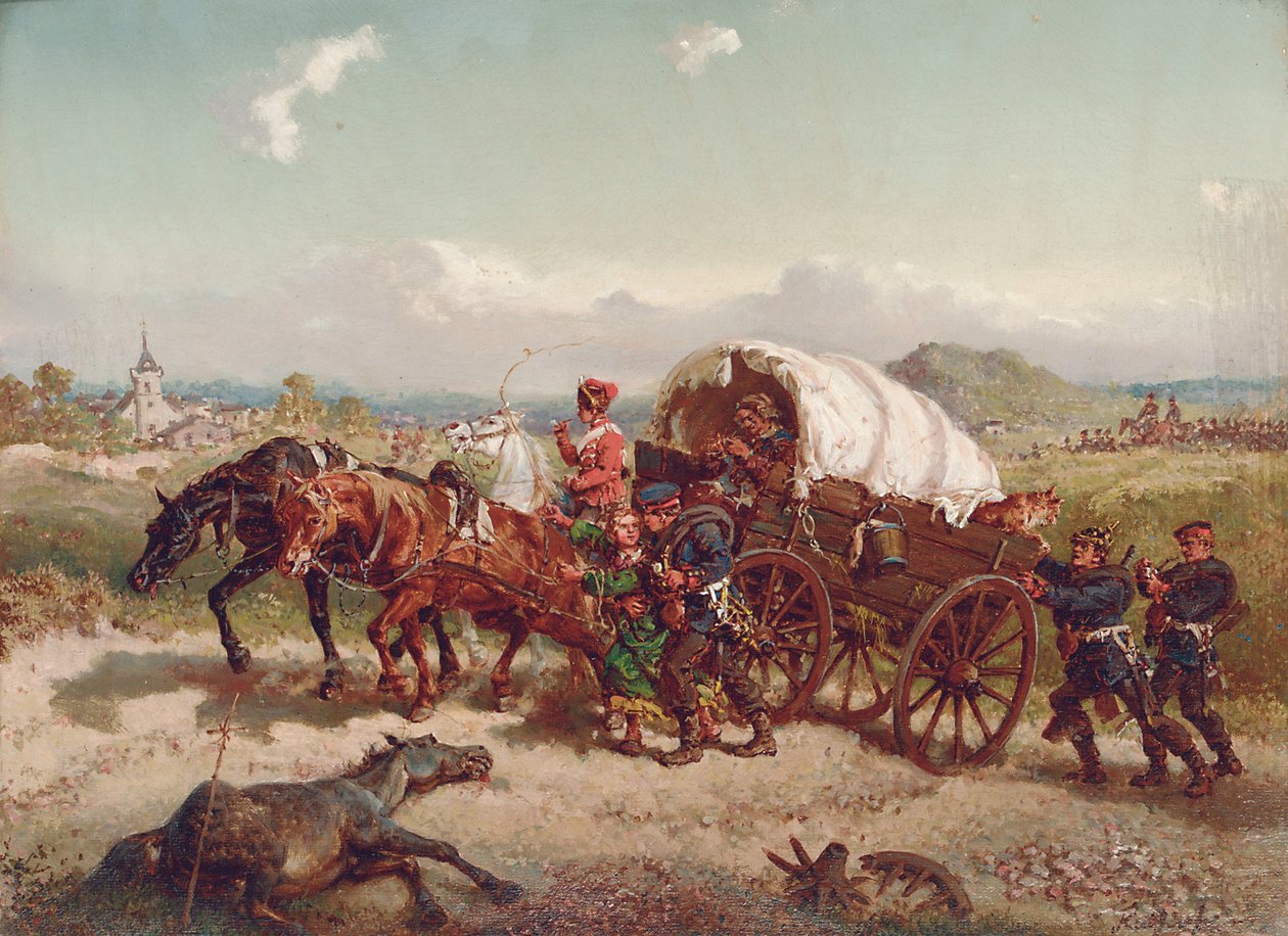 vender tilbage fra kamp af Friedrich Kaiser