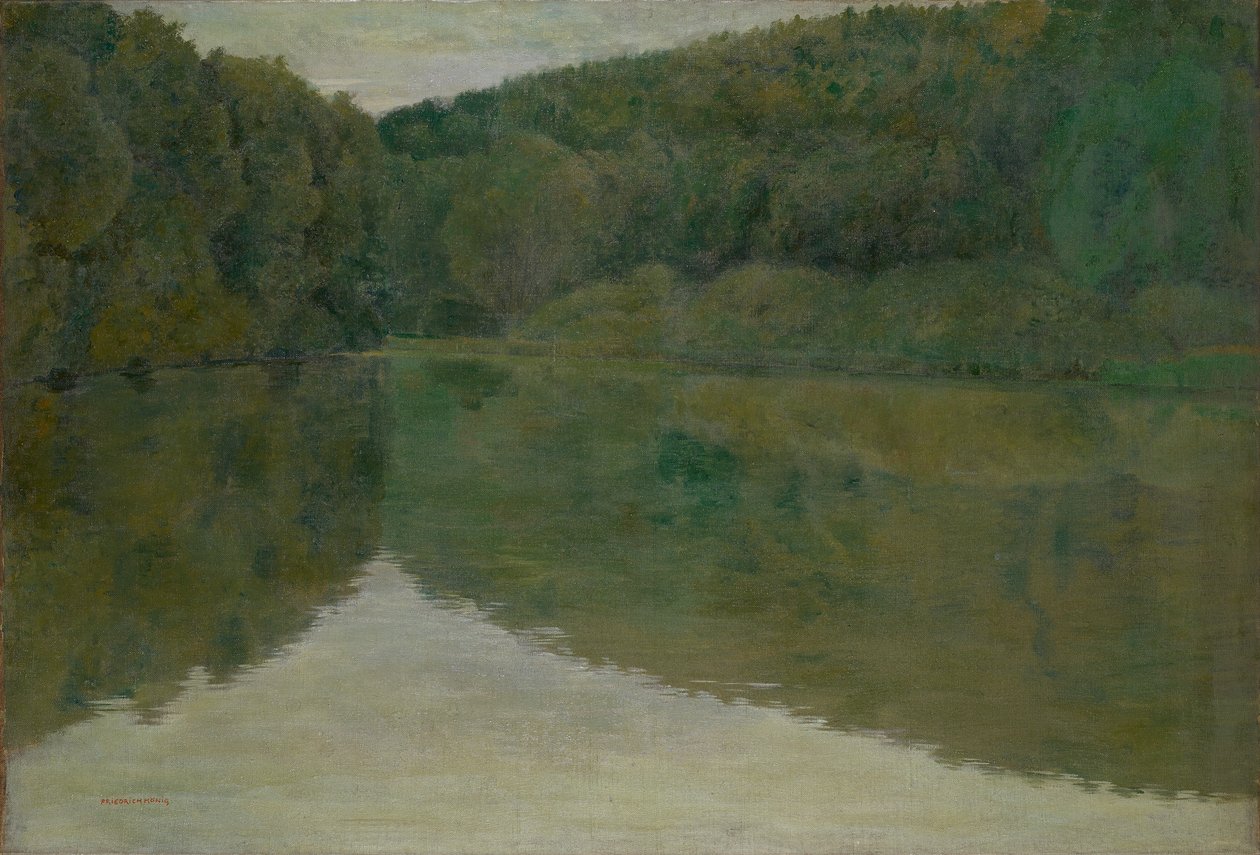 Den stille dam af Friedrich König