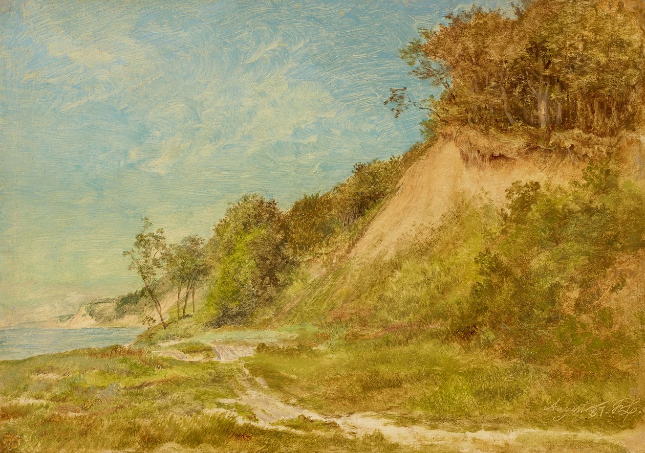 Klitstrand ved Østersøen af Friedrich Loos