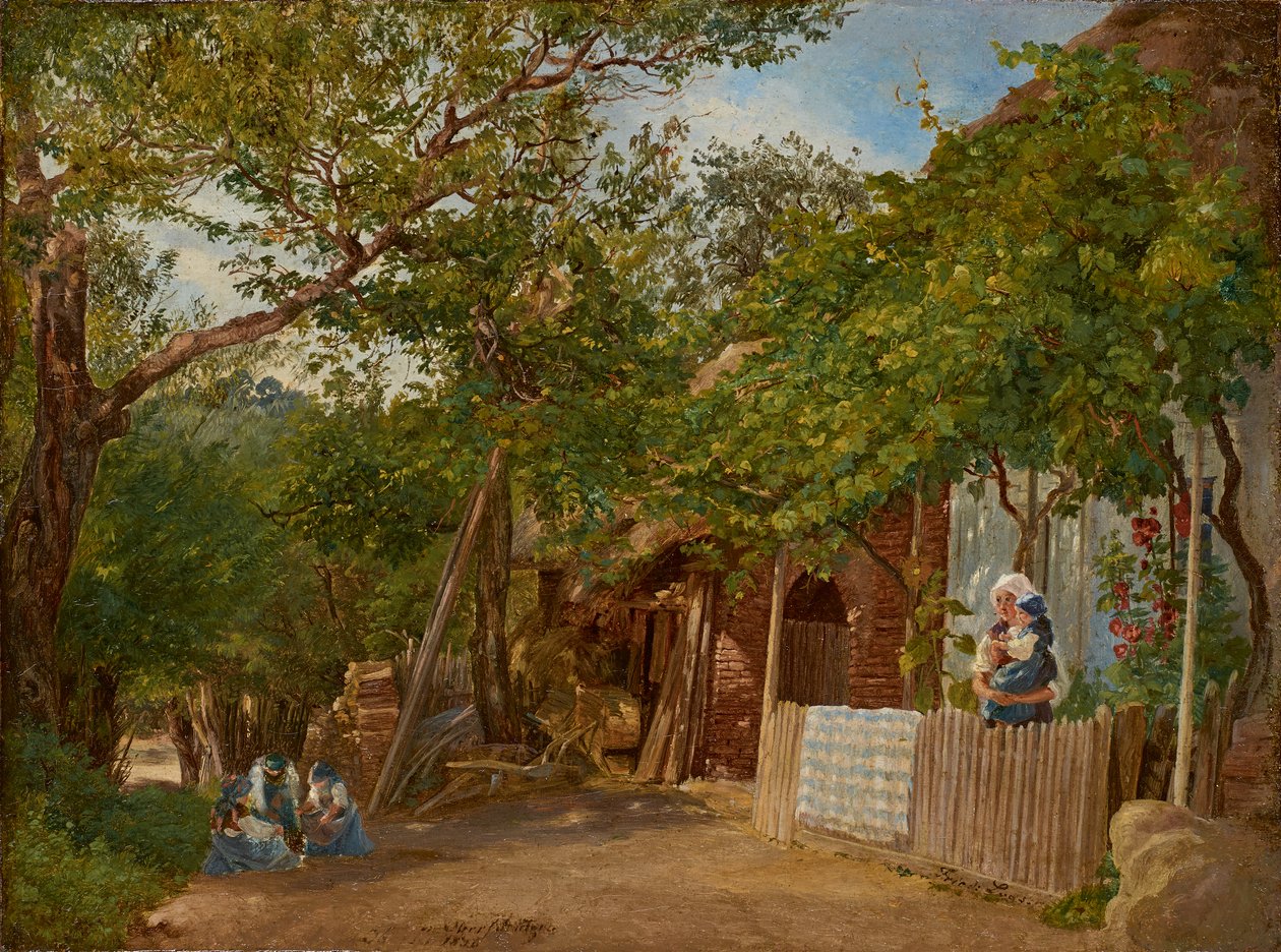 Motiv fra Oberschützen af Friedrich Loos
