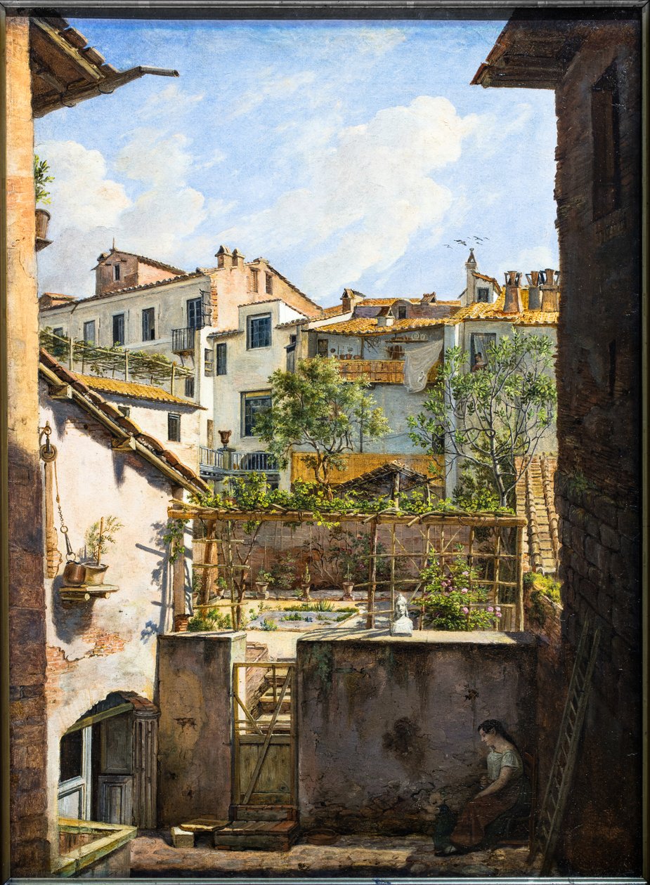 Italienske baggårde af Friedrich Moosbrugger