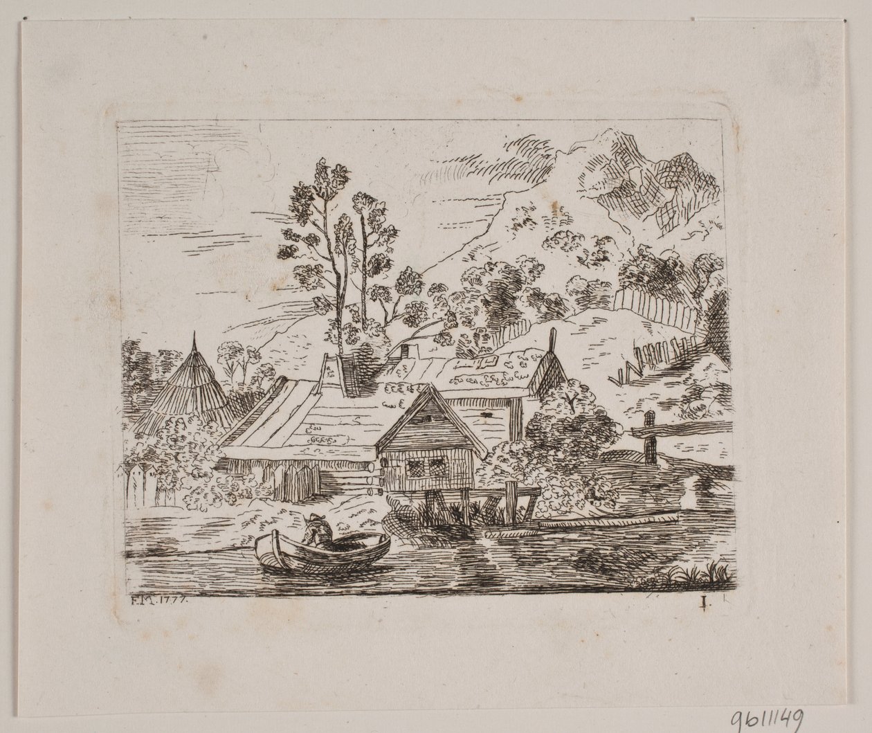Bjergegn af Friedrich Münter