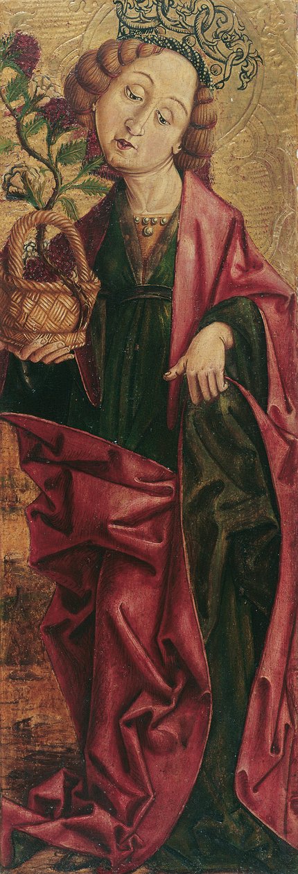 St. Dorothea (indvendig) og St. Alexius (udenfor) af Friedrich Pacher (Umkreis)