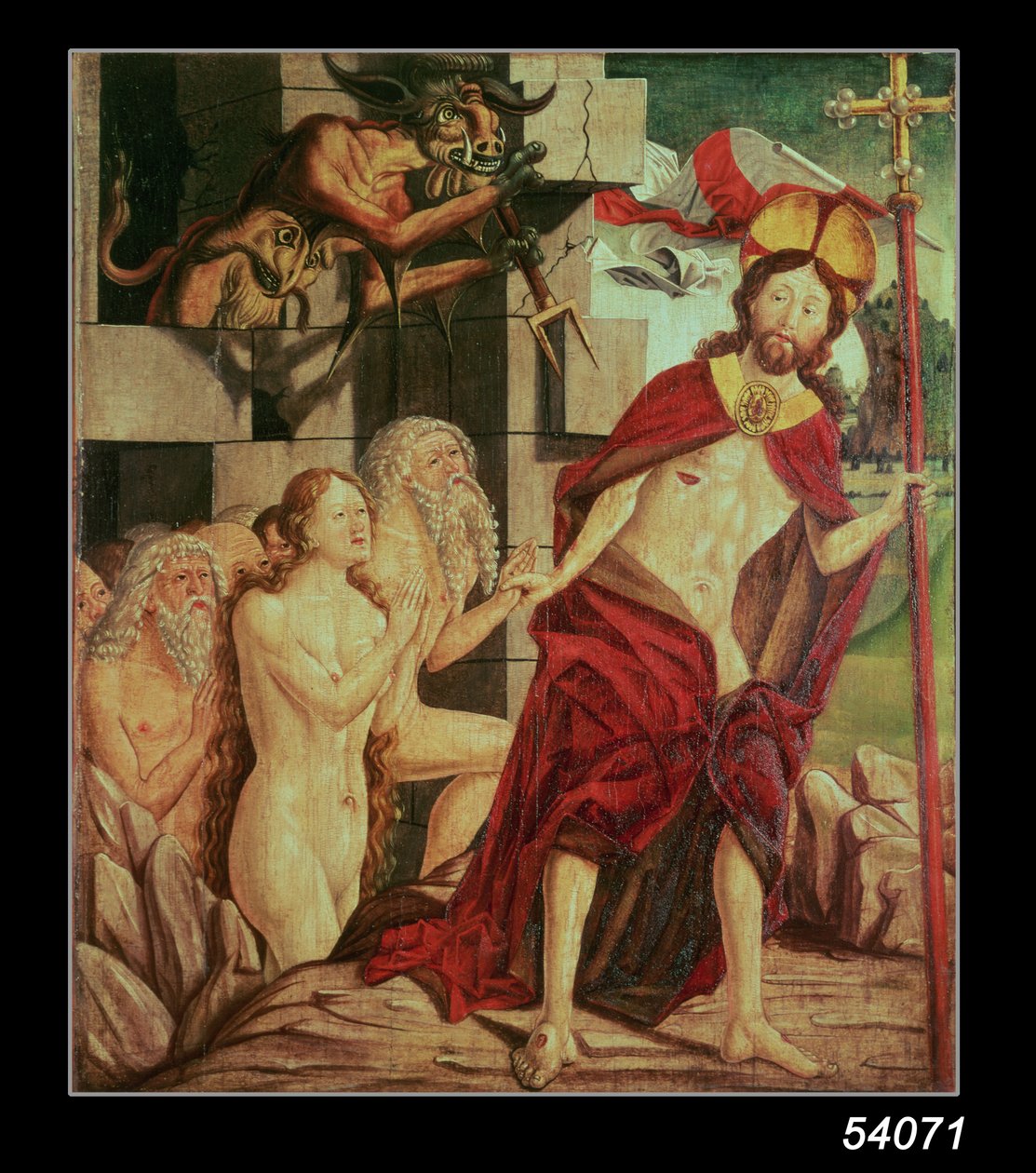 Kristus i helvede af Friedrich Pacher