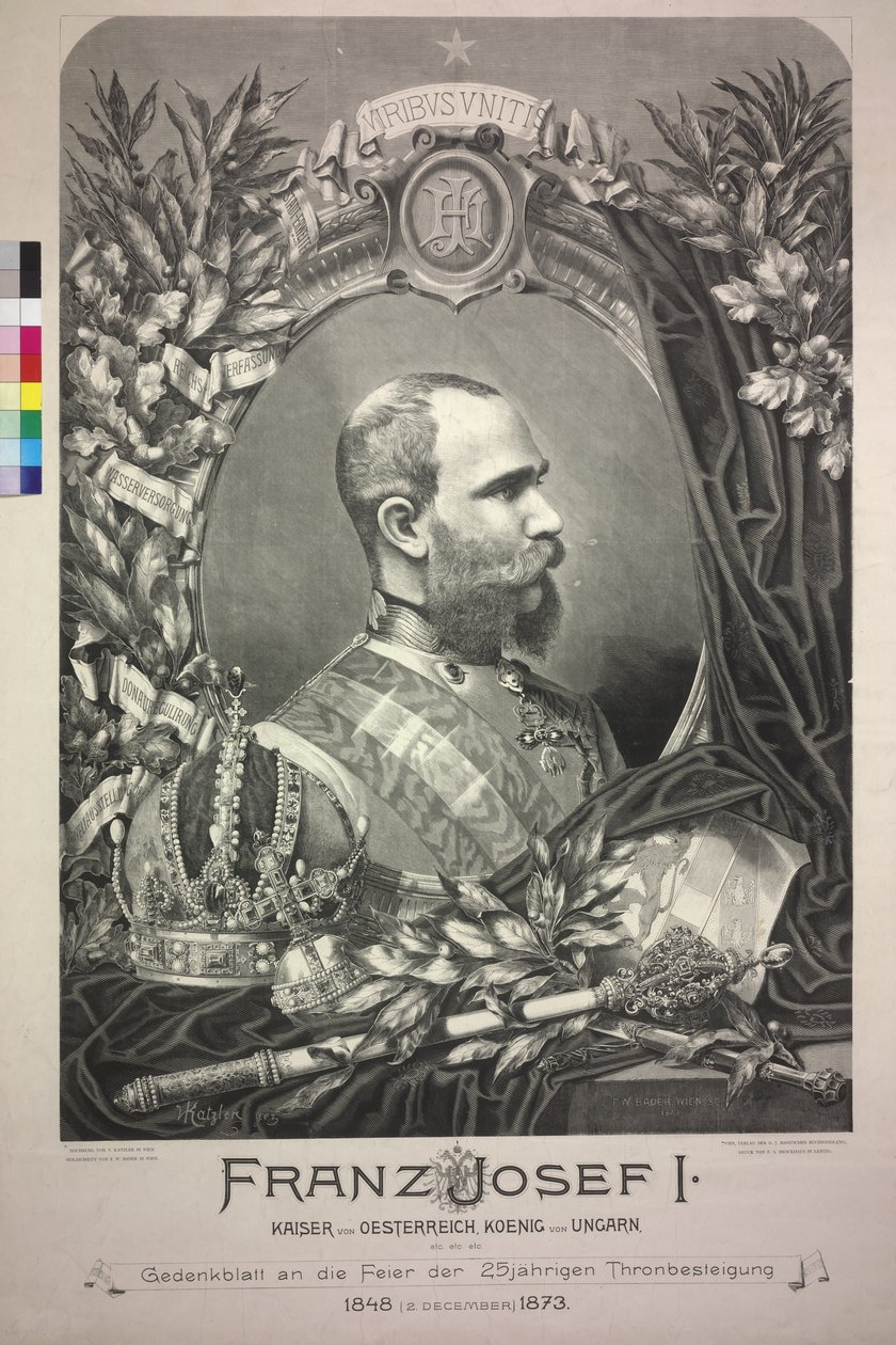 Kejser af Østrig Franz Joseph I af Friedrich Wilhelm Bader