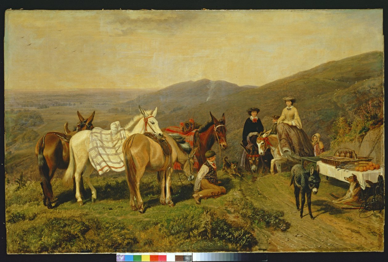 I Malvern Hills, 1858 af Friedrich Wilhelm Keyl