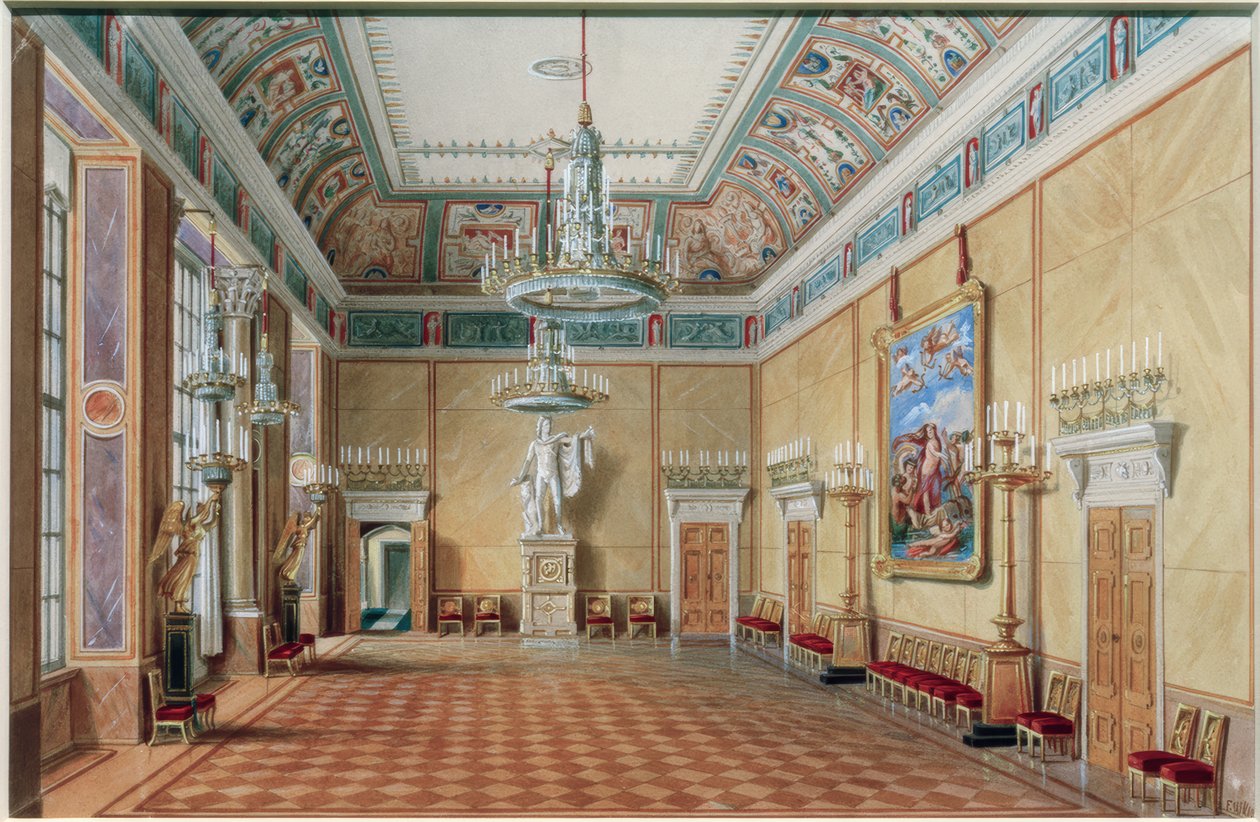 Apollo Hall i Berlin Palace af Friedrich Wilhelm Klose