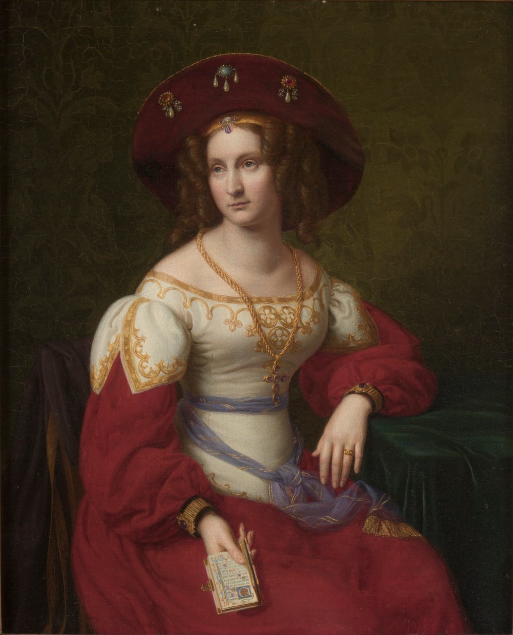 Catharina Johanna Groschke, ca. 1828 af Friedrich Wilhelm von Schadow