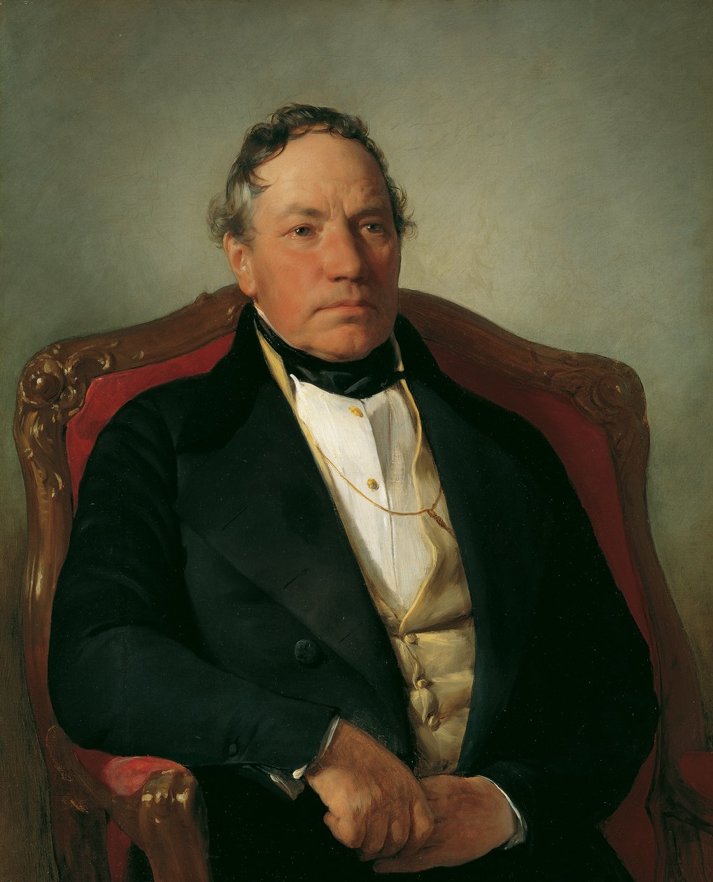 Industrimanden Johann Nepomuk Reithoffer af Friedrich von Amerling