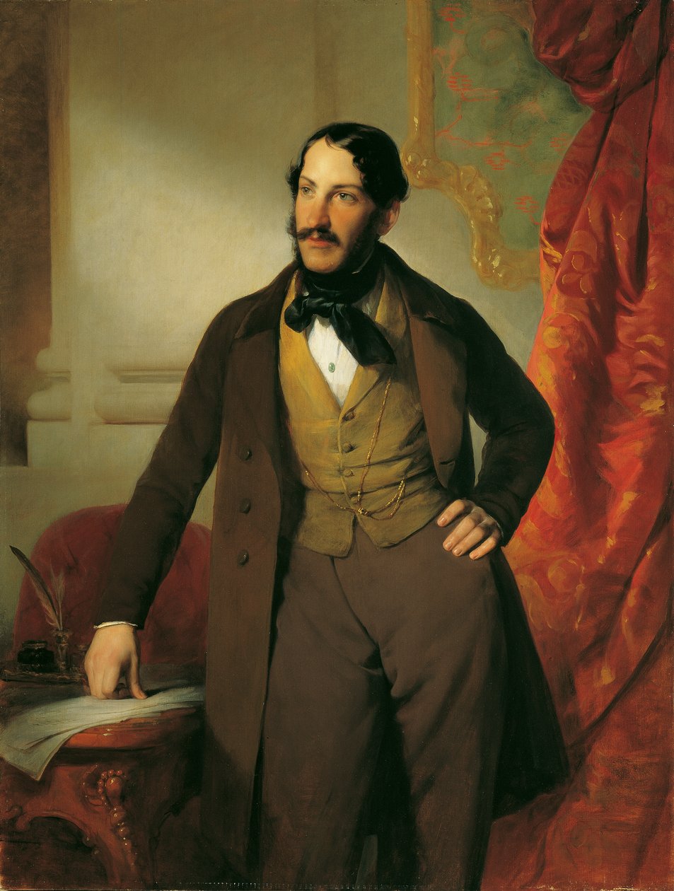 Industrimanden Maximilian Todesco af Friedrich von Amerling