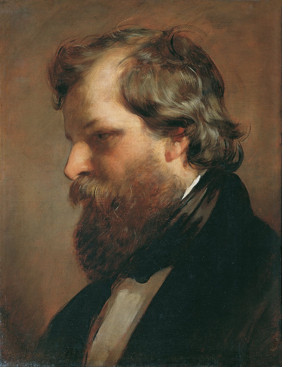 Maleren Carl Rahl af Friedrich von Amerling