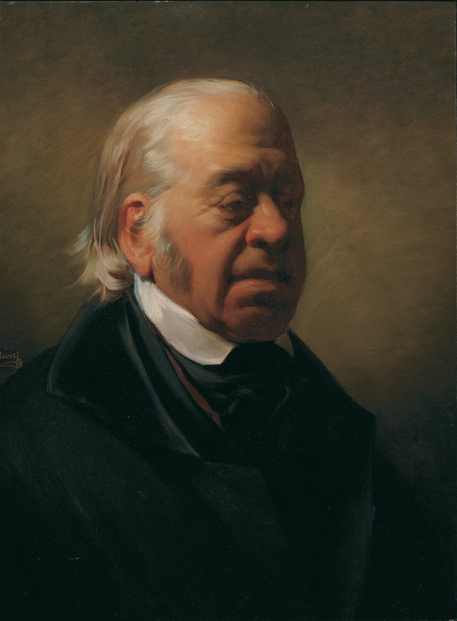 Maleren Johann Nepomuk Schödlberger af Friedrich von Amerling