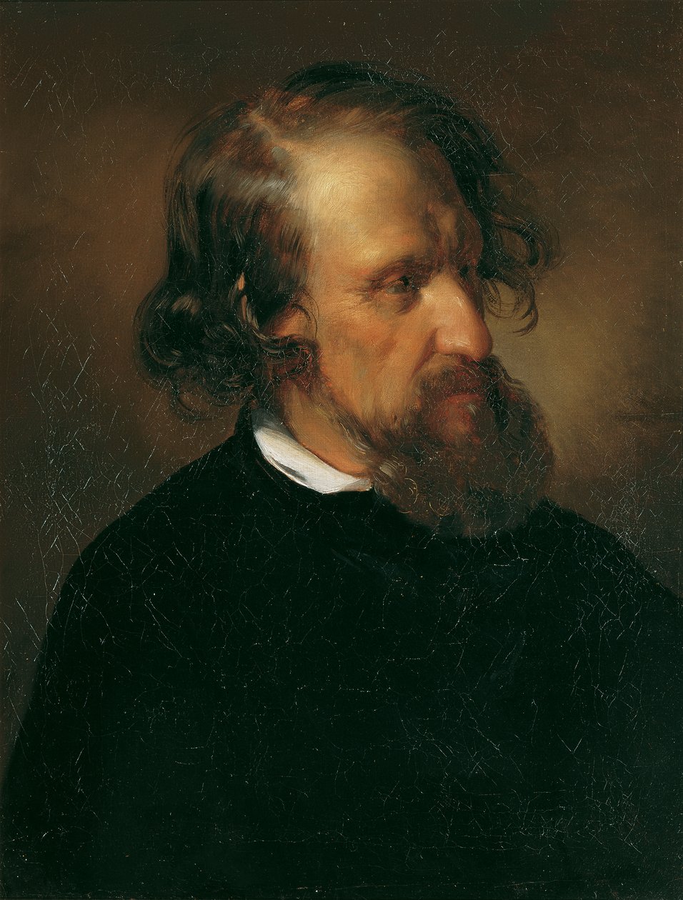 Maleren Josef Kriehuber af Friedrich von Amerling