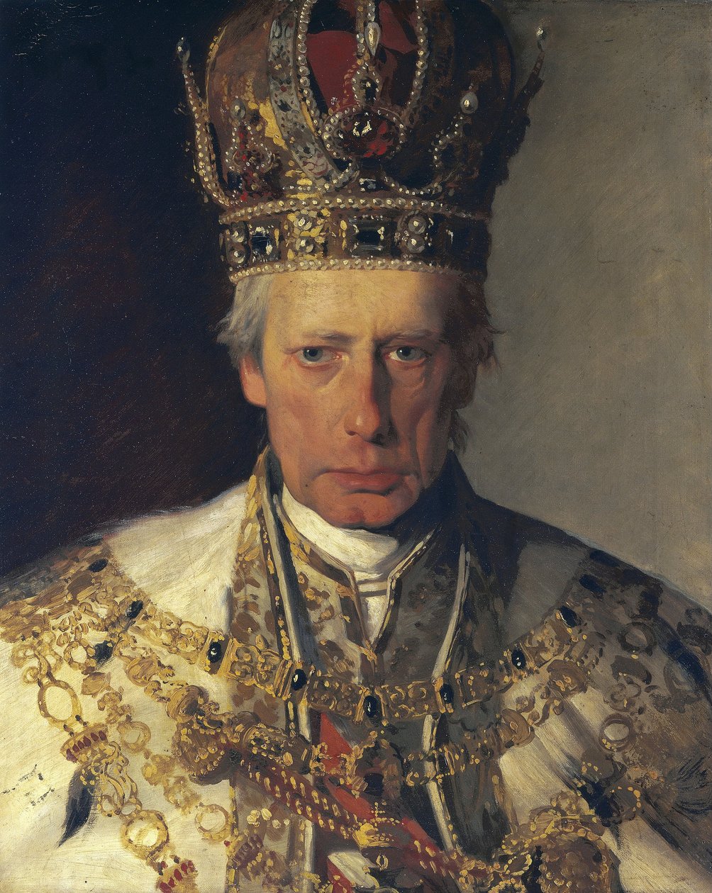 Kejser Frans 1. af Østrig af Friedrich von Amerling