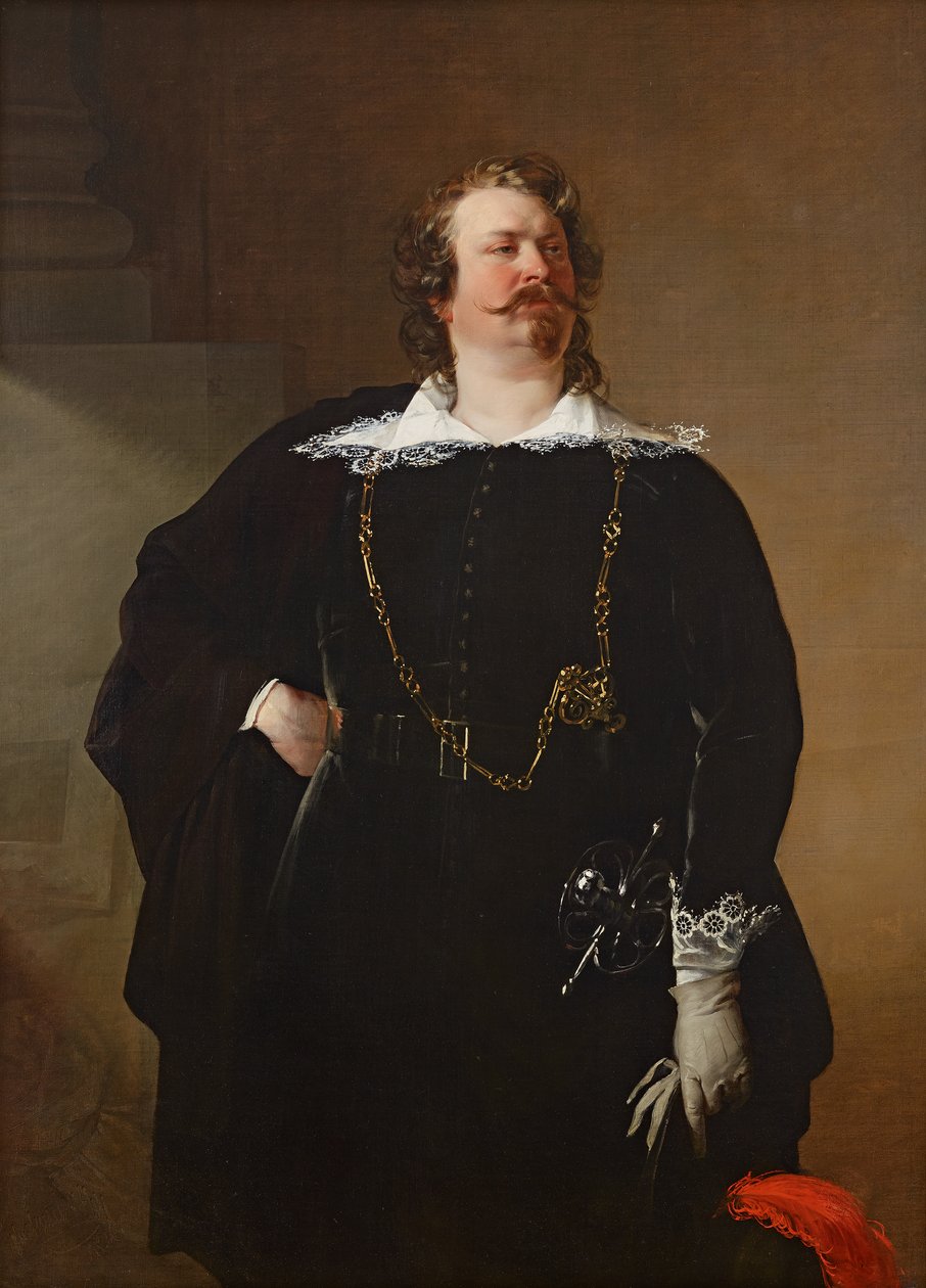 Den flamske borgmester (Baron Pfuel?) af Friedrich von Amerling