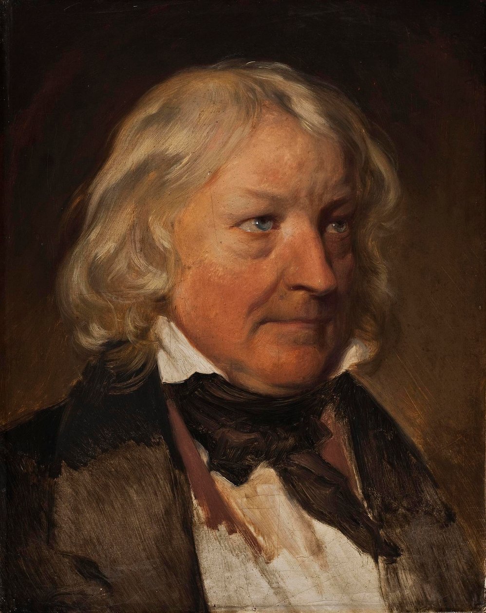 Portræt af Thorvaldsen af Friedrich von Amerling