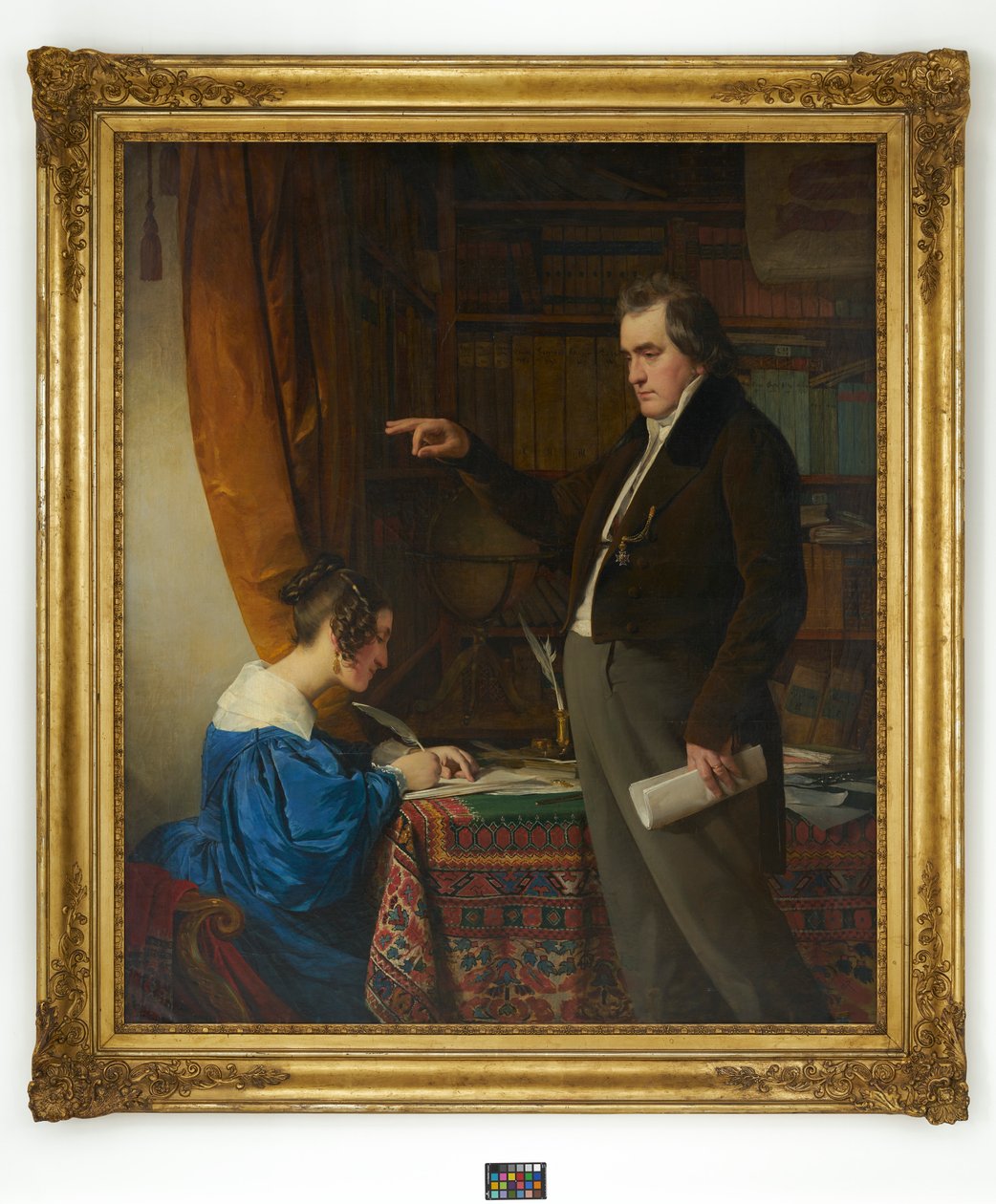 Prof. dr. Ignaz Rudolf Bischoff von Altenstern dikterer til sin hustru Johanna af Friedrich von Amerling