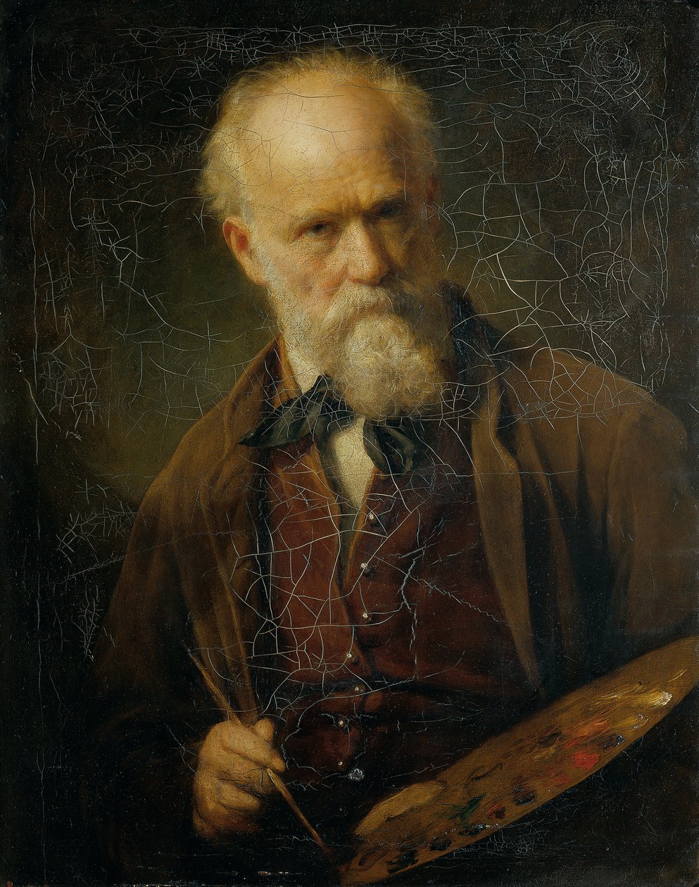 selvportræt af Friedrich von Amerling