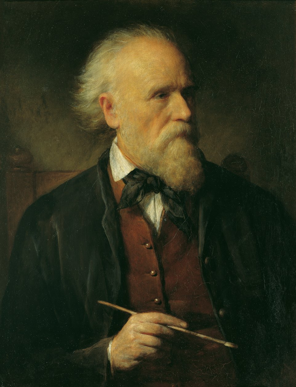 selvportræt af Friedrich von Amerling