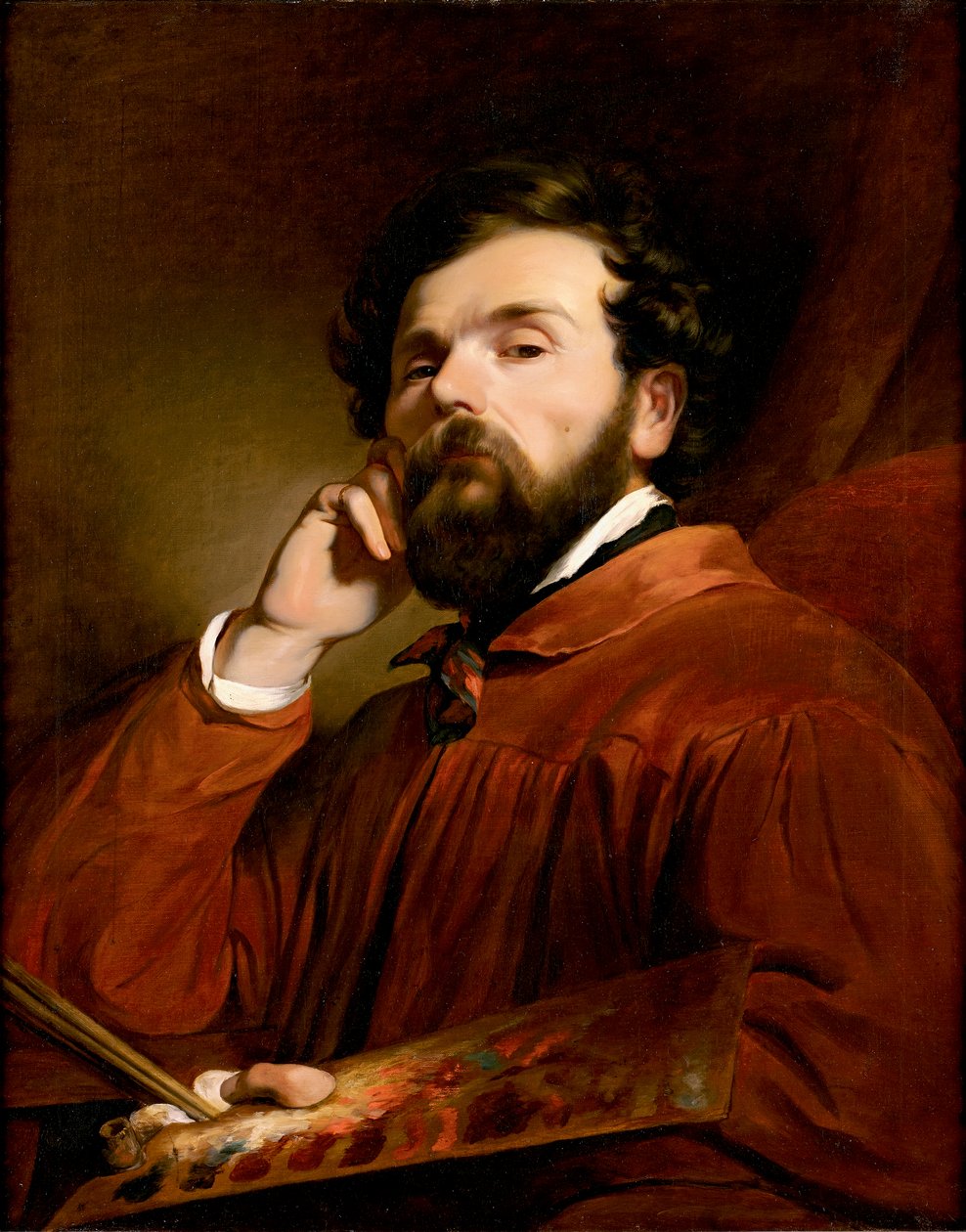selvportræt af Friedrich von Amerling