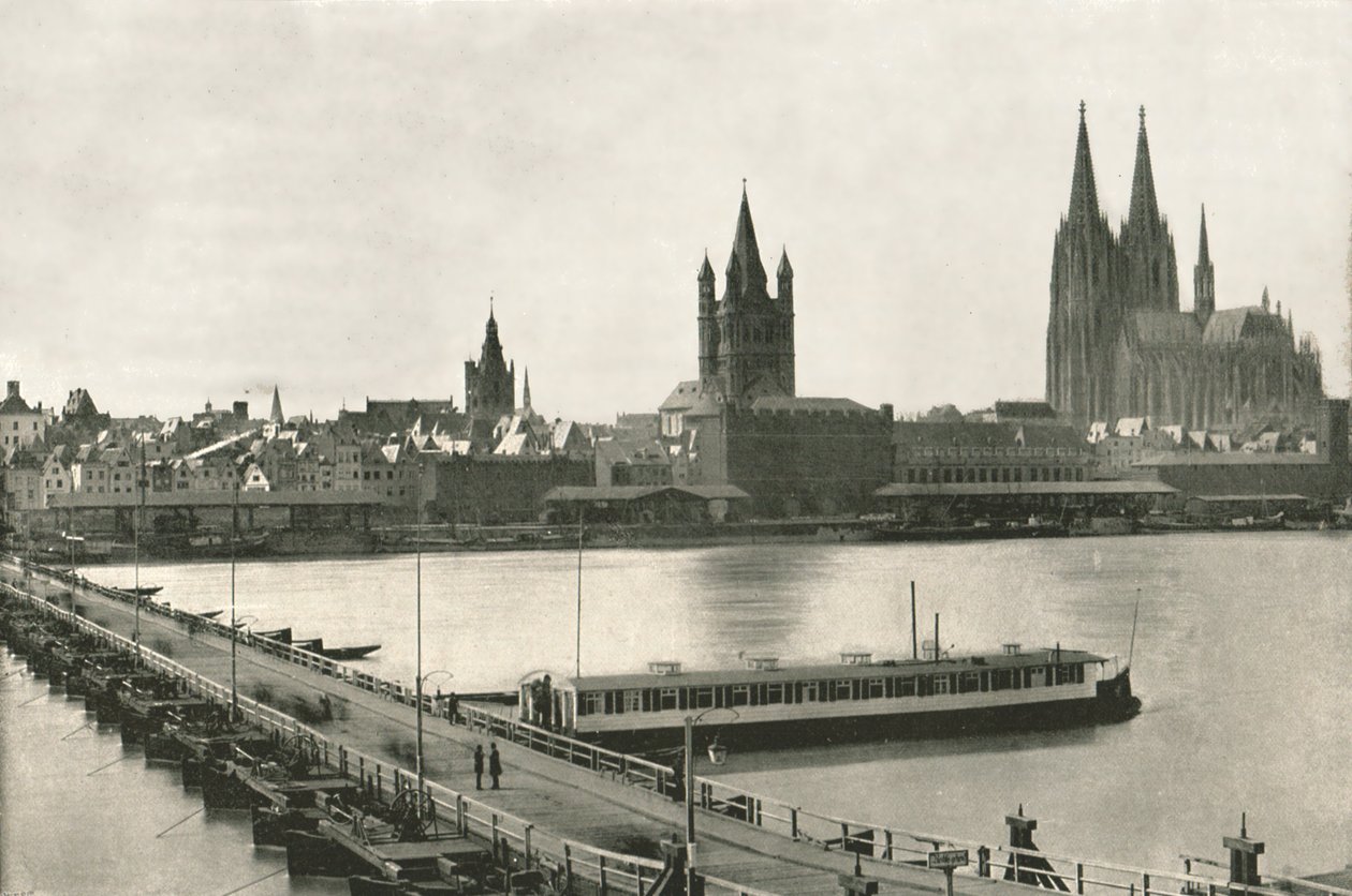 Köln, Tyskland, 1895. af Frith and Co