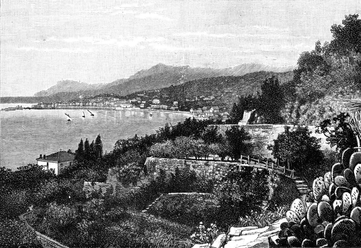 Mentone, 1900. af Frith and Co