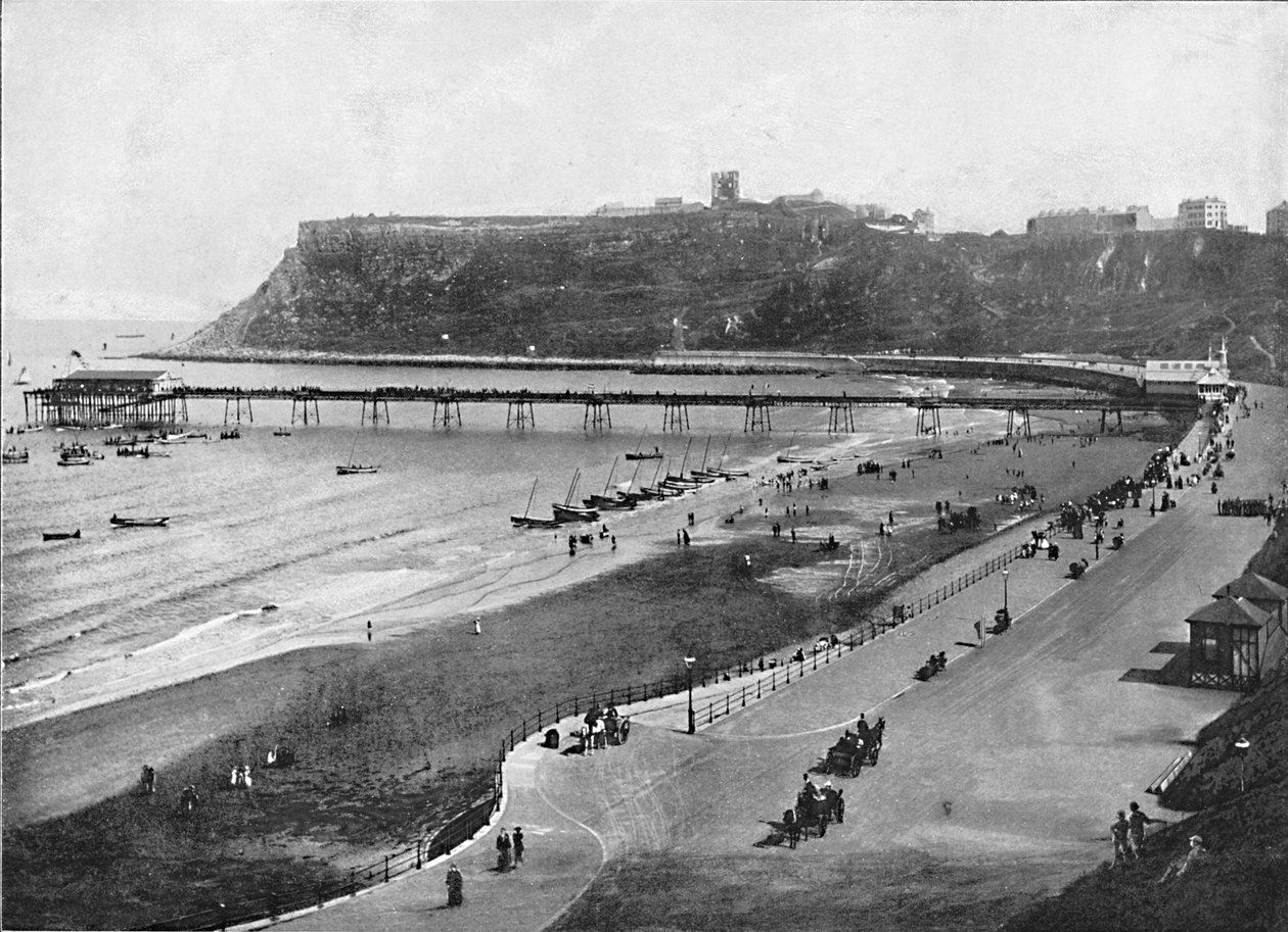 Scarborough: North Bay, c1896 af Frith and Co