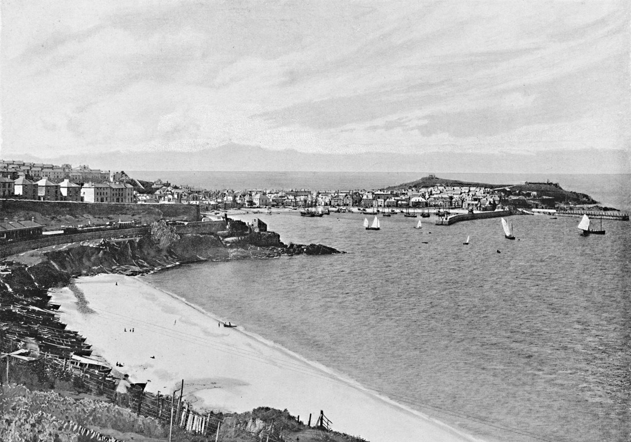 St. Ives, Cornwall, c1896 af Frith and Co