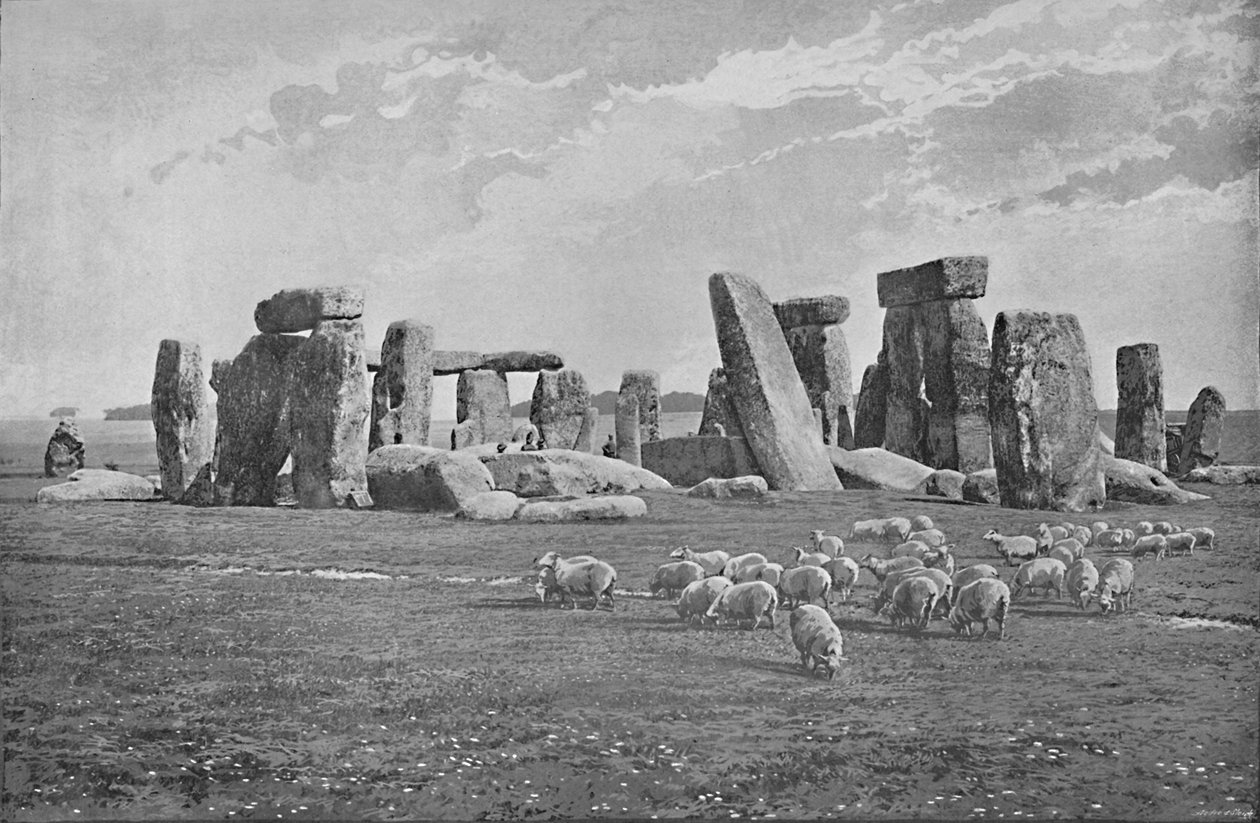 Stonehenge, 1944 af Frith and Co