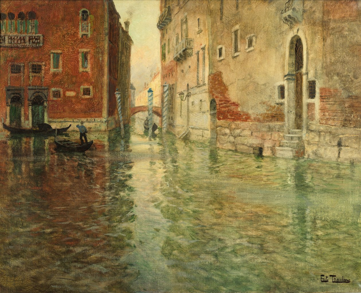 Område af Venedig af Frits Thaulow