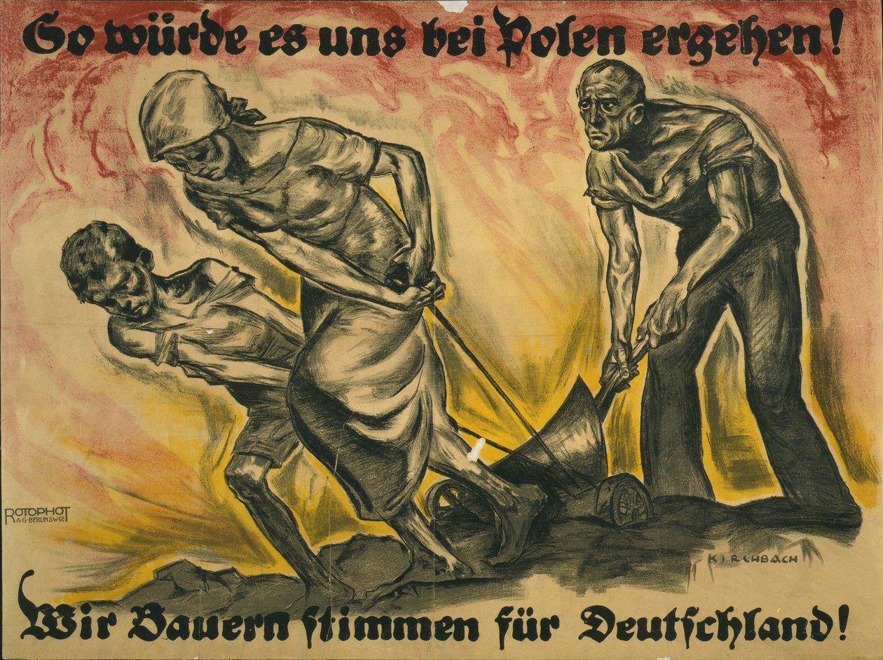 Sådan ville det være for os i Polen!, 1920 af Fritz Gottfried Kirchbach
