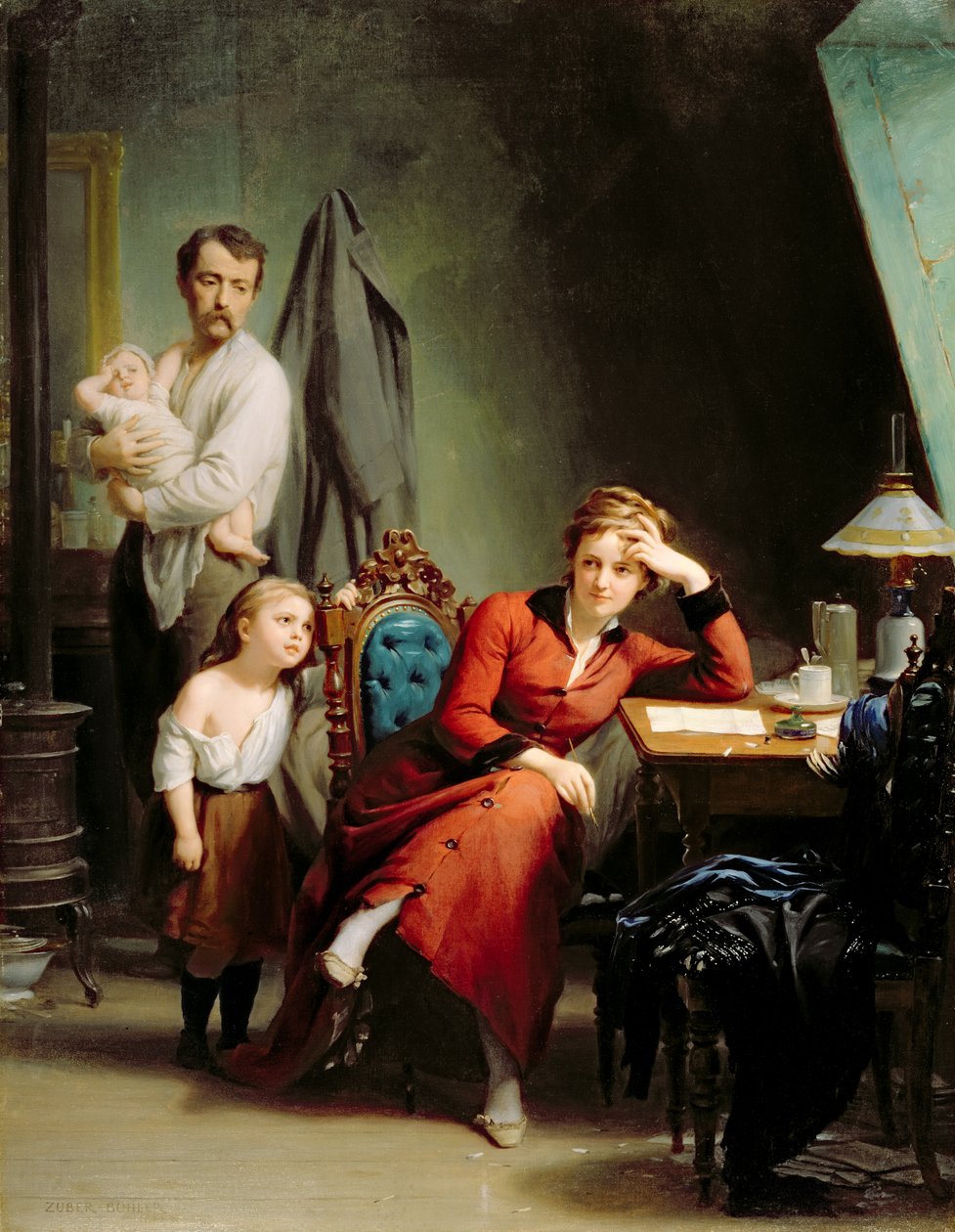 Digterinden af Fritz Zuber Buhler