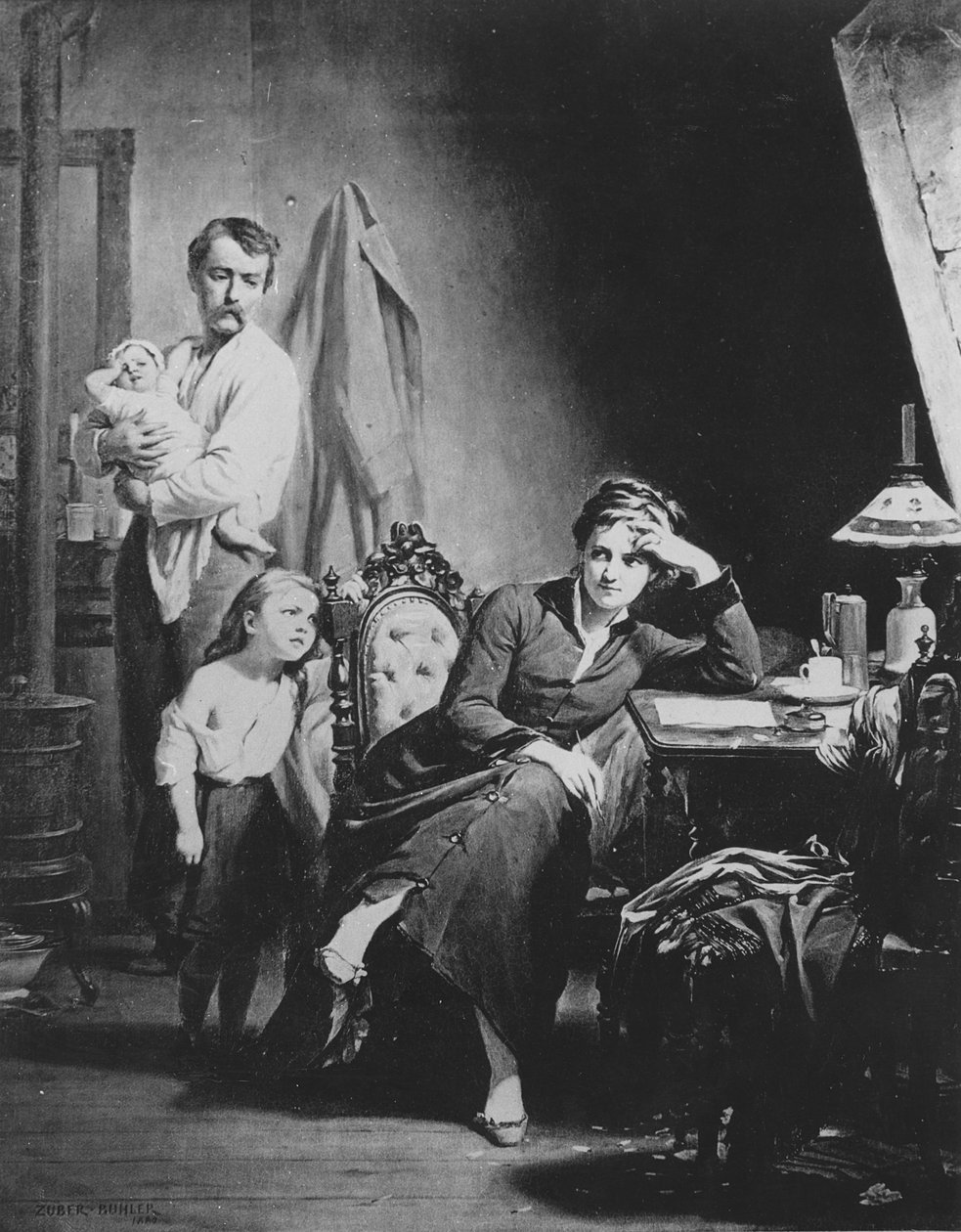 Kvinders frigørelse, 1880 af Fritz Zuber Buhler