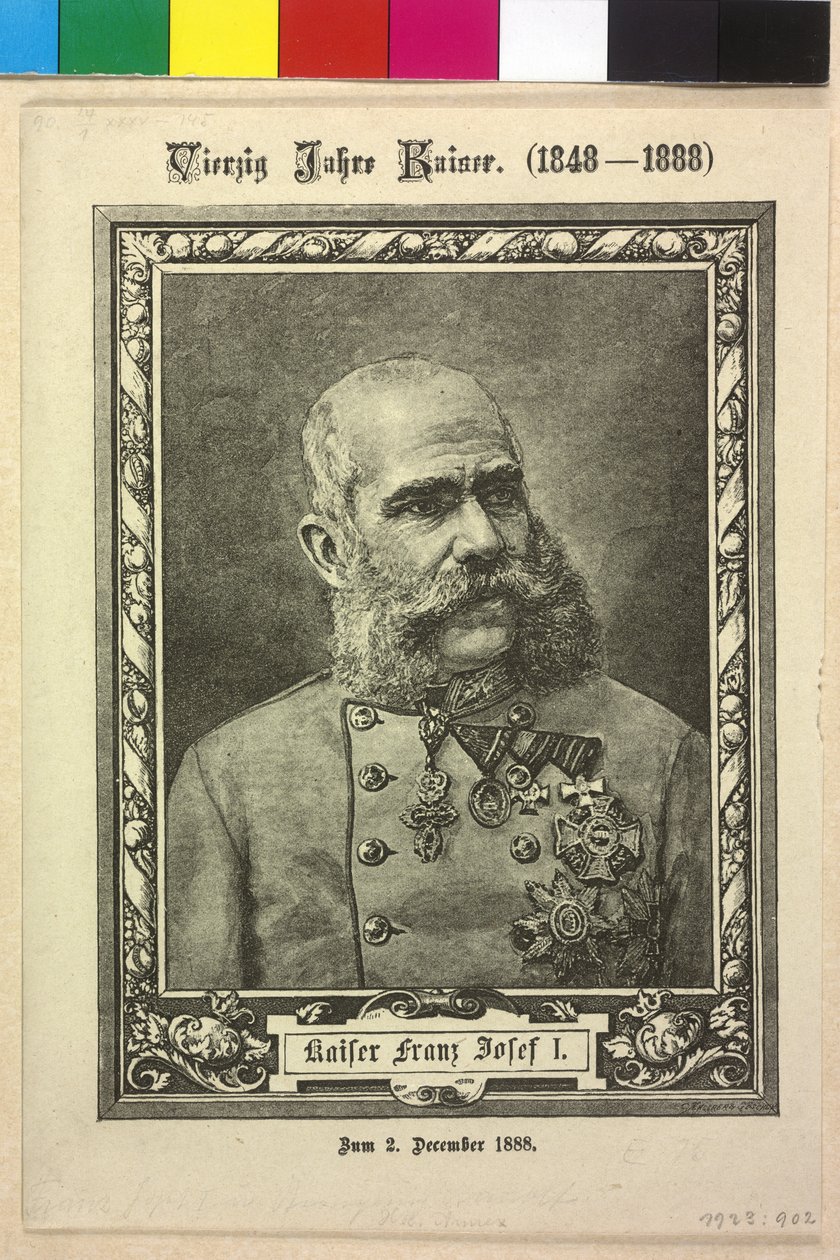 Kejser af Østrig Franz Joseph I af Fritz Luckhardt