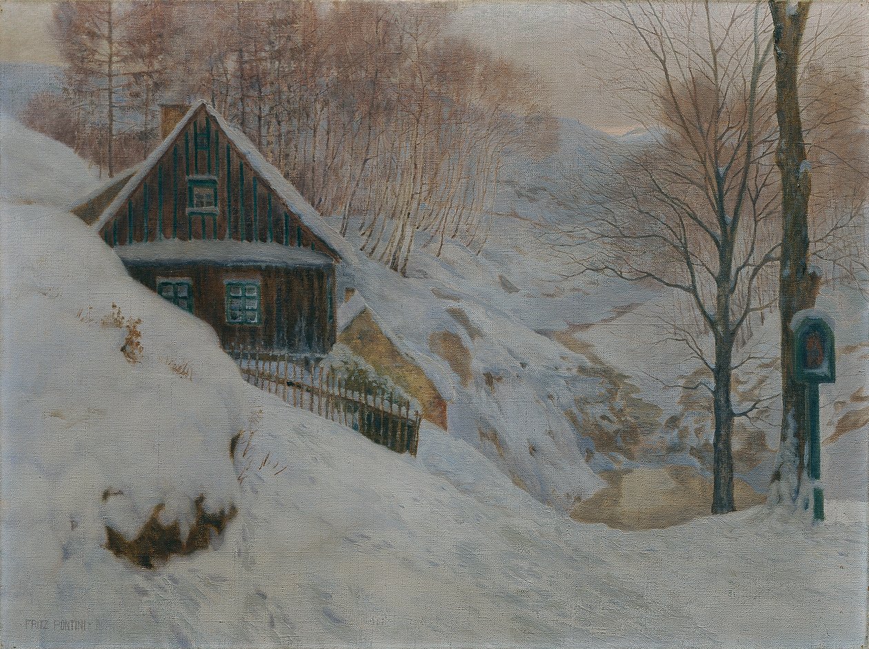 Seebachtal nær Franzensbad af Fritz Pontini