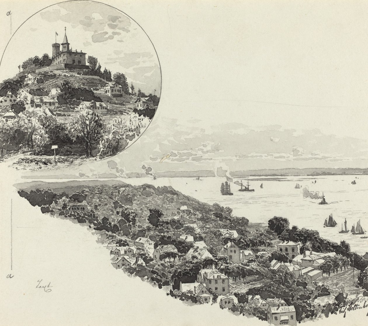 Blankenese af Fritz Stoltenberg
