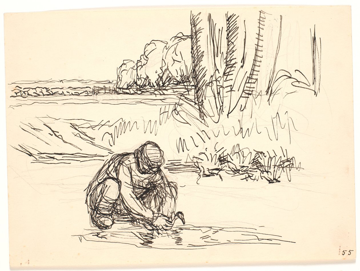 Bonden på isen af Fritz Syberg